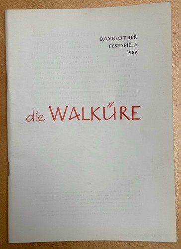 Programmheft 1958 - programmheft, 28.07.1958