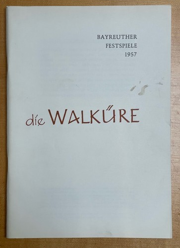 Programmheft 1957 - programmheft, 27.07.1957